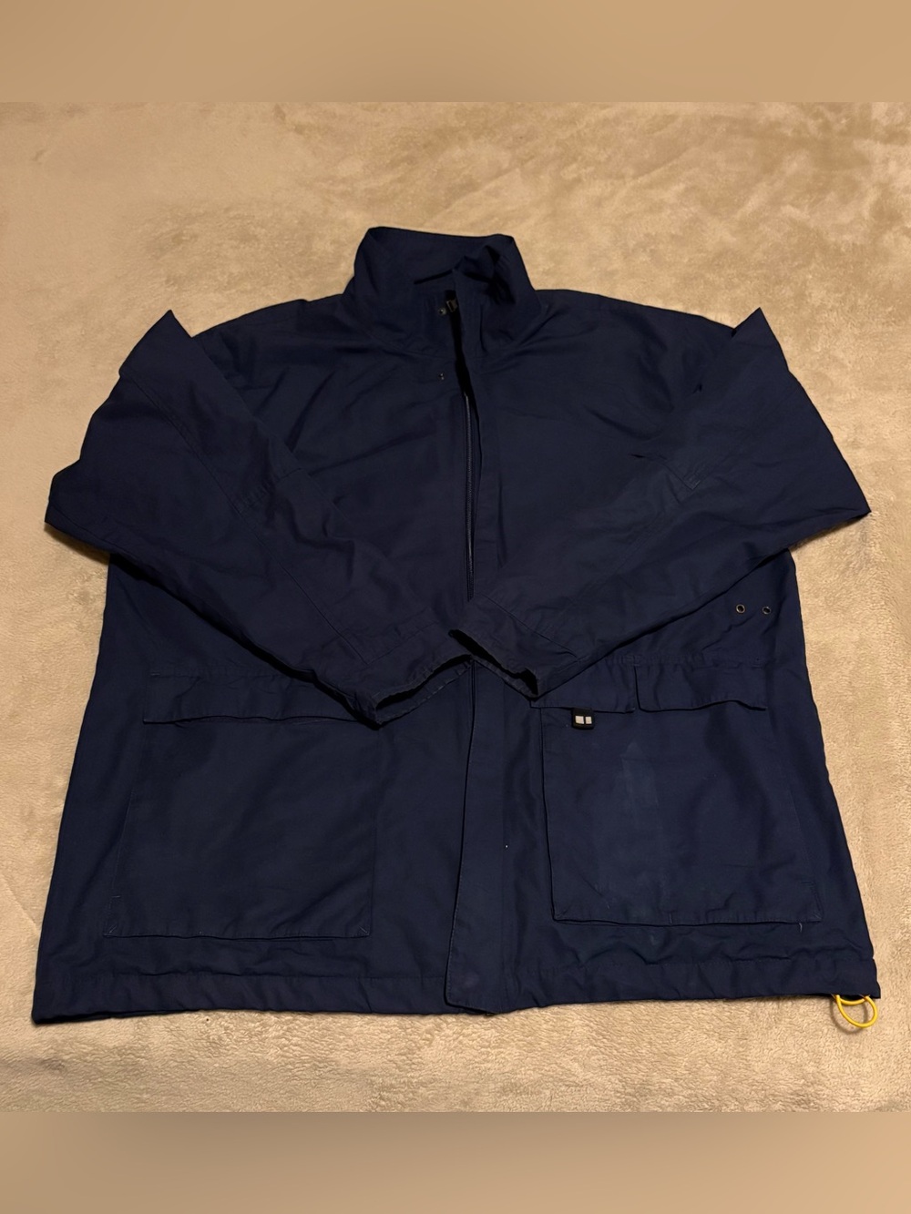 Nike Men’s Navy Blue Utility Field Jacket – Size XL